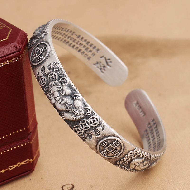 Fortune Pixiu Lucky Bangle - Buddha Walks Shop