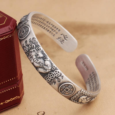 Fortune Pixiu Lucky Bangle - Buddha Walks Shop