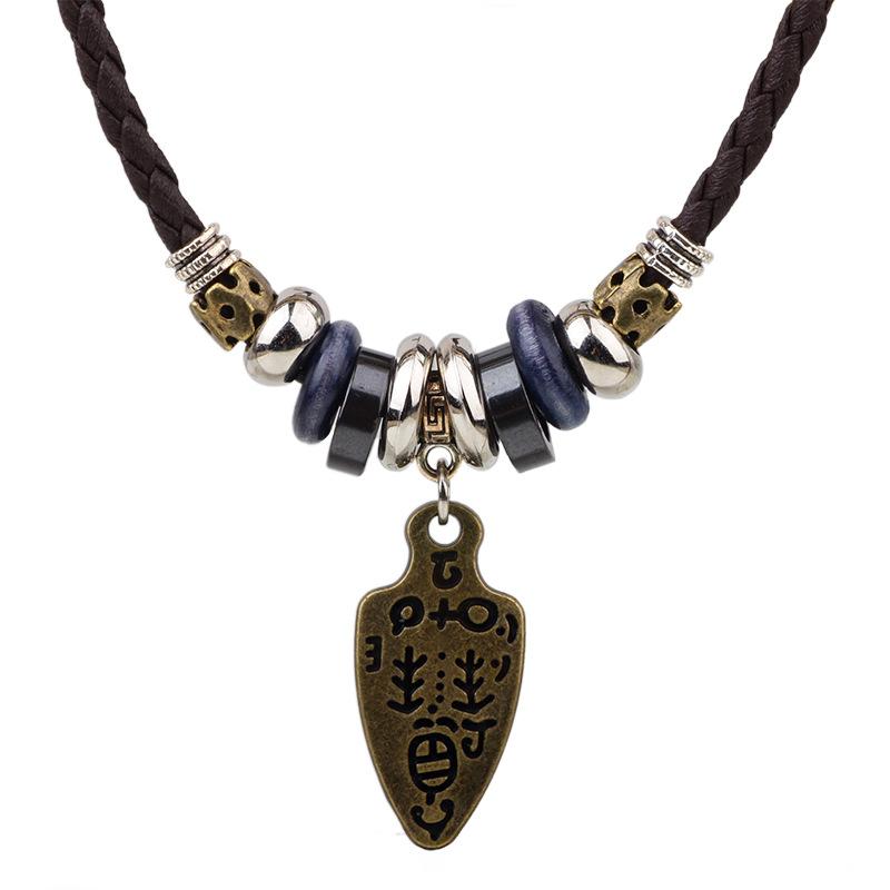 Ancient Sword Protective Amulet Necklace - Buddha Walks Shop