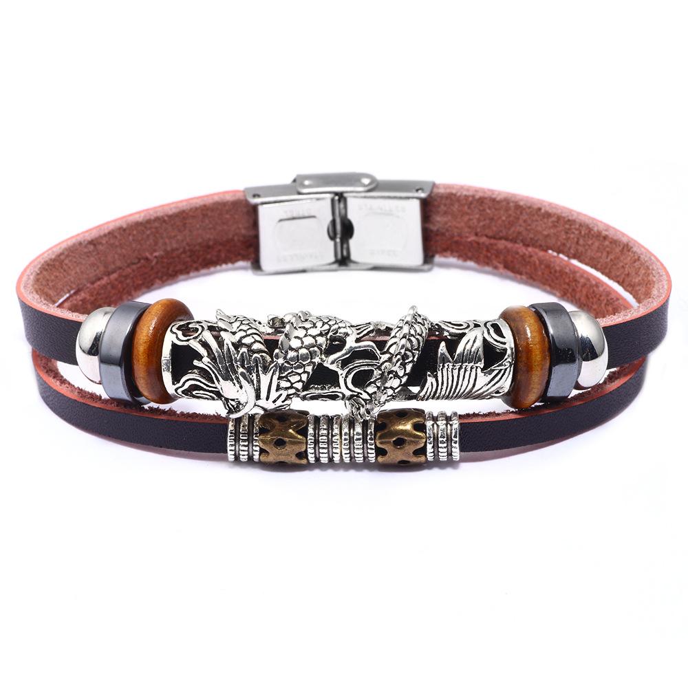 Chinese Dragon Wealth Bracelet - Buddha Walks Shop