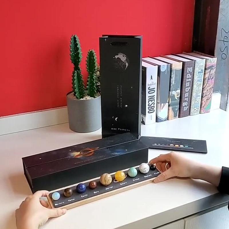 Nine Planets Natural Gemstones Gift Box - Buddha Walks Shop
