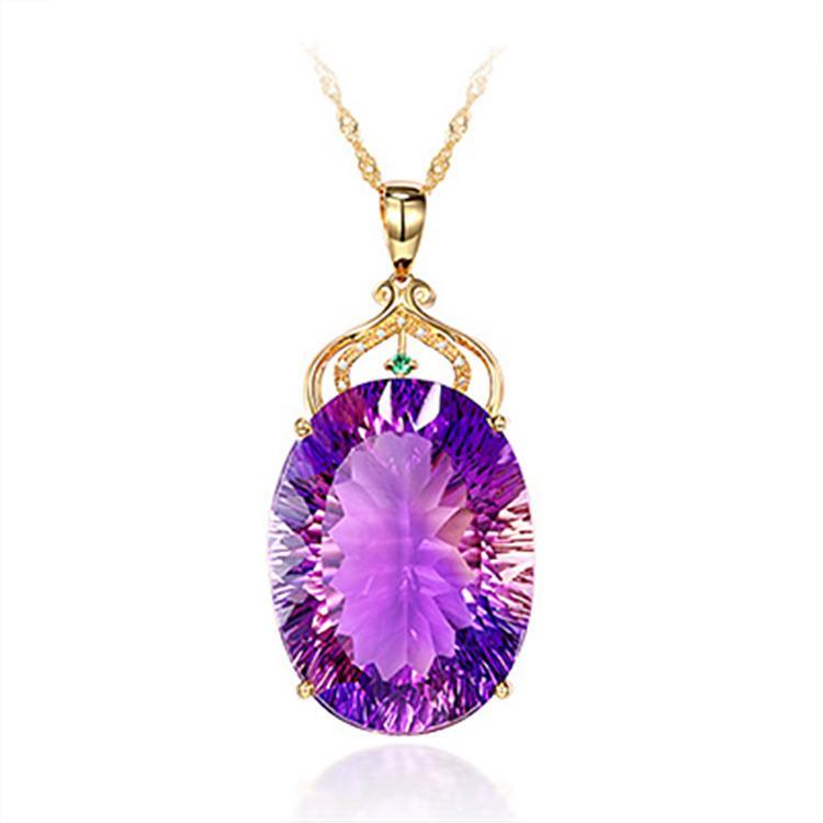 Elegant Amethyst Necklace - Buddha Walks Shop