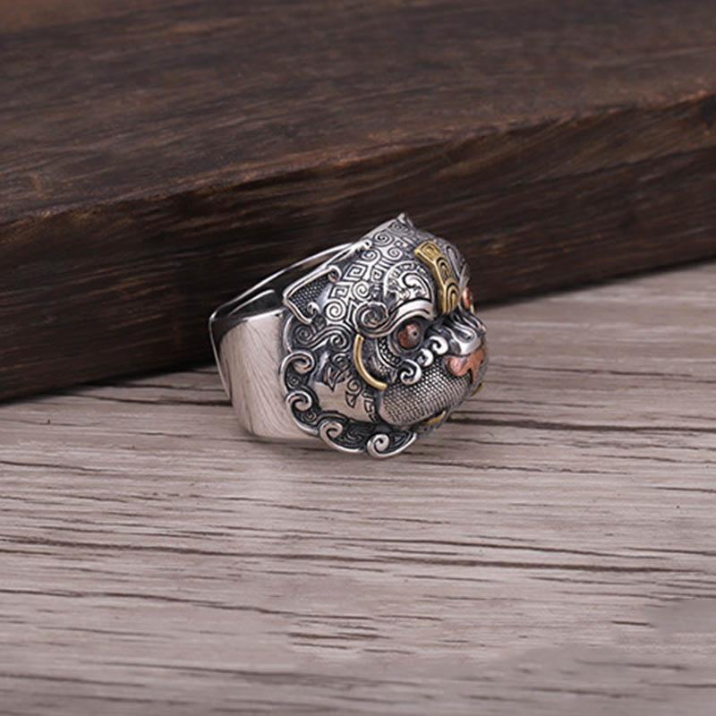 Mythical Pixiu Ring - Buddha Walks Shop