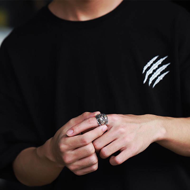 Mythical Pixiu Ring - Buddha Walks Shop