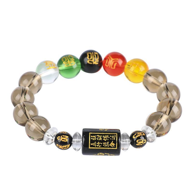 Dark Edition Feng Shui God Of Wealth Bracelet - Buddha Walks Shop