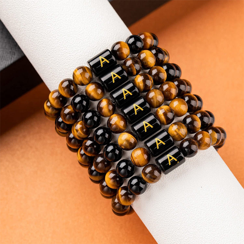 Natural Tiger Eye stone Bracelet - Buddha Walks Shop