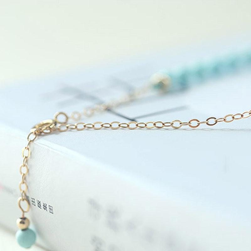 Lucky Natural Turquoise Protection Bracelet - Buddha Walks Shop