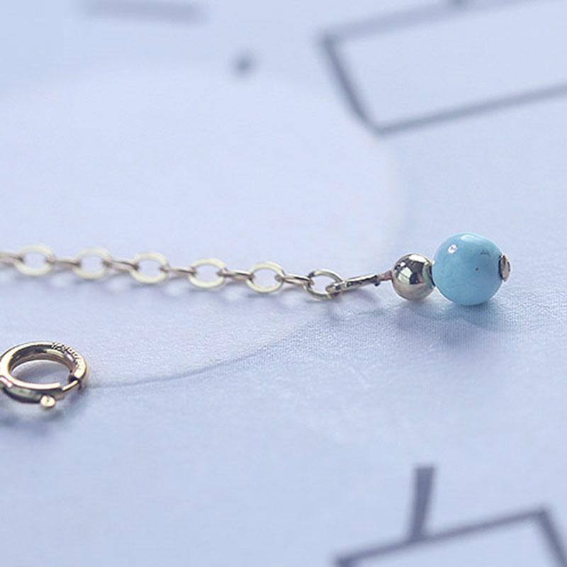 Lucky Natural Turquoise Protection Bracelet - Buddha Walks Shop