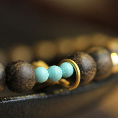 Natural Agarwood Healing Bracelet - Buddha Walks Shop