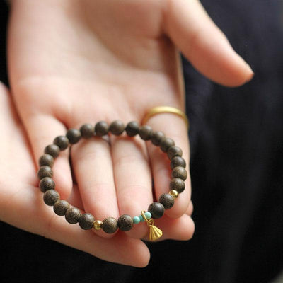 Natural Agarwood Healing Bracelet - Buddha Walks Shop