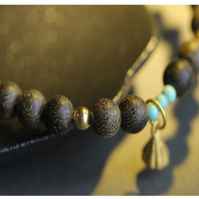 Natural Agarwood Healing Bracelet - Buddha Walks Shop