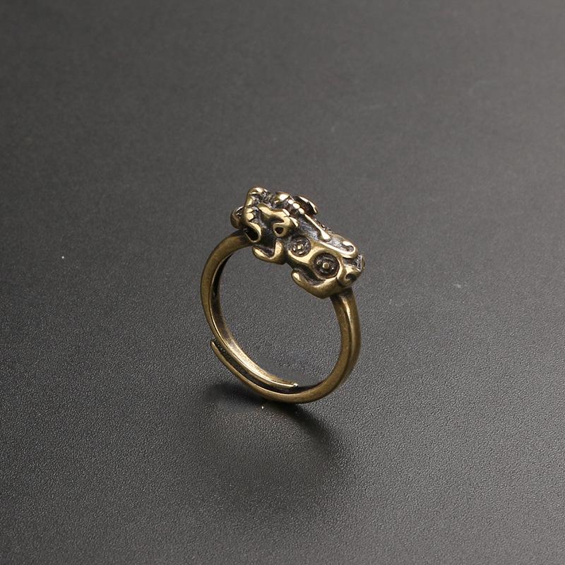 The Mighty Pixiu Wealth Ring - Buddha Walks Shop