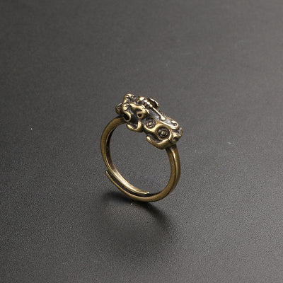 The Mighty Pixiu Wealth Ring - Buddha Walks Shop