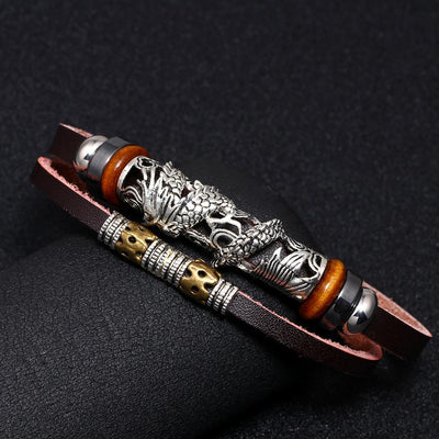 Chinese Dragon Wealth Bracelet - Buddha Walks Shop