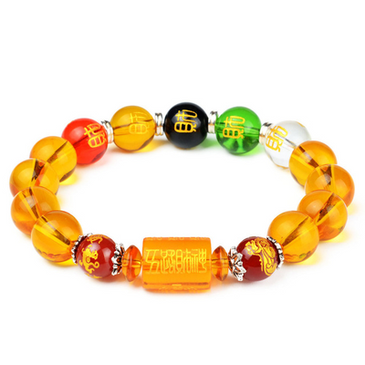 Citrine The God of Wealth Bracelet - Buddha Walks Shop