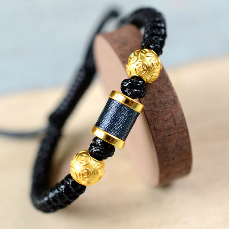 Feng Shui Coin Beads Money Bracelet  Limited Edition - Buddha Walks Shop