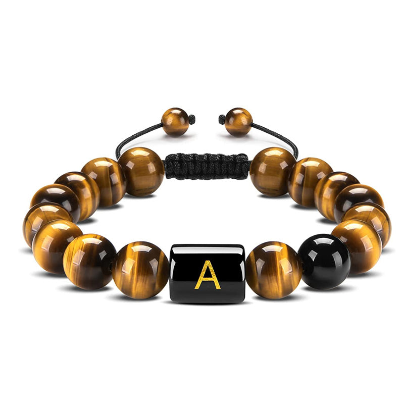 Natural Tiger Eye stone Bracelet - Buddha Walks Shop