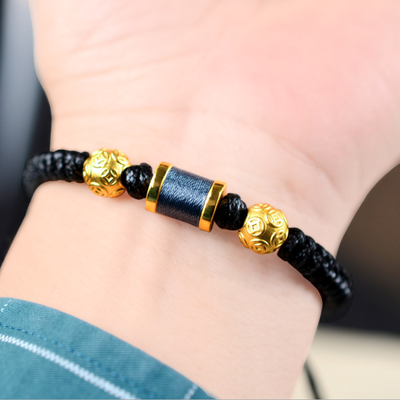 Feng Shui Coin Beads Money Bracelet  Limited Edition - Buddha Walks Shop