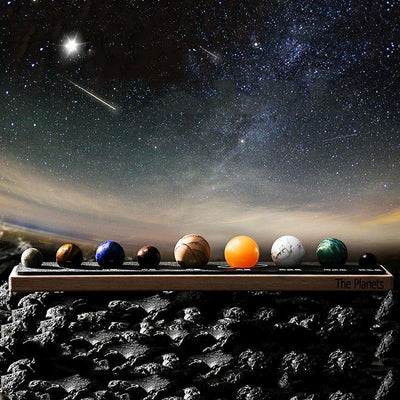 Nine Planets Natural Gemstones Gift Box - Buddha Walks Shop