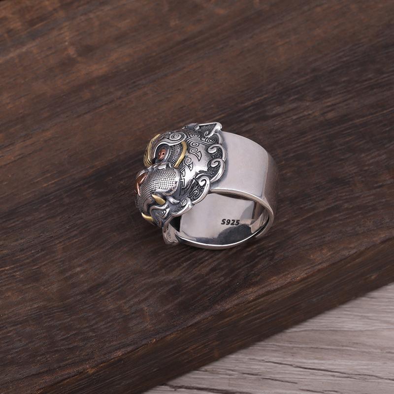 Mythical Pixiu Ring - Buddha Walks Shop