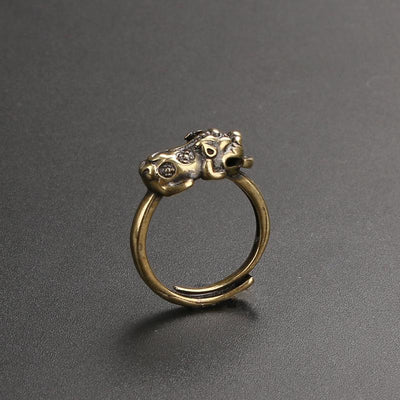 The Mighty Pixiu Wealth Ring - Buddha Walks Shop