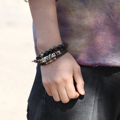 Chinese Dragon Wealth Bracelet - Buddha Walks Shop