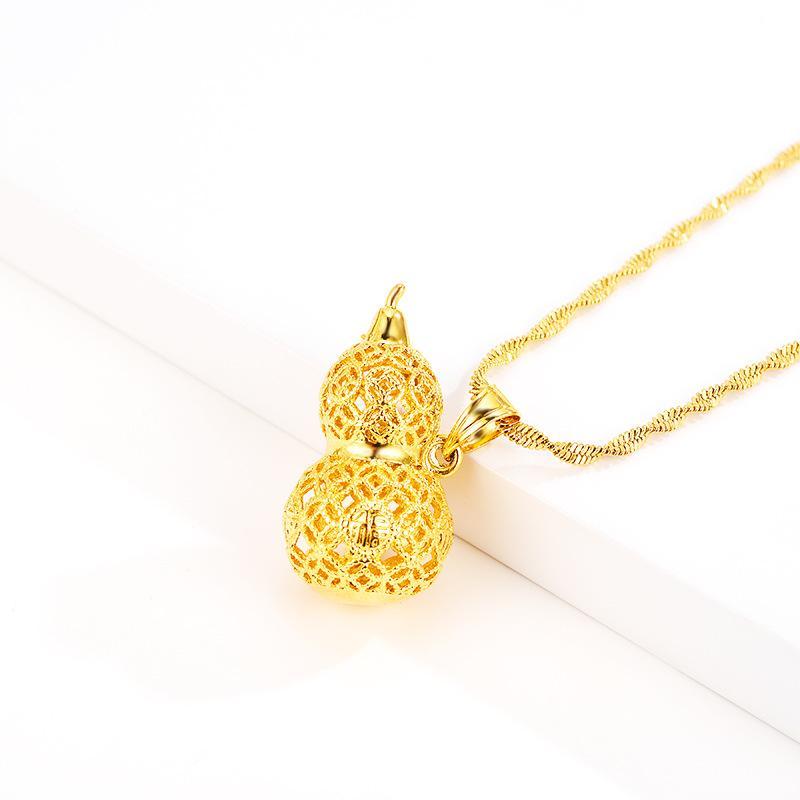 Wishful Gourd Fortune Necklace - Buddha Walks Shop