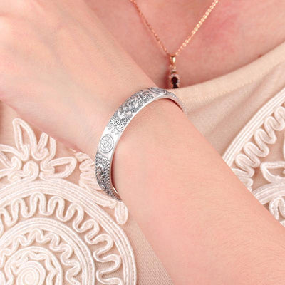 Fortune Pixiu Lucky Bangle - Buddha Walks Shop