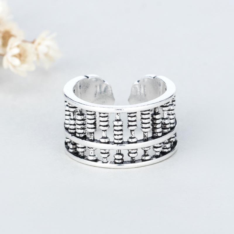 Auspicious Abacus Wealth Ring - Buddha Walks Shop
