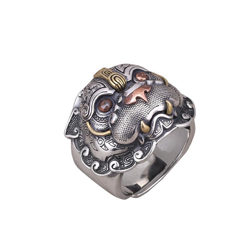 Mythical Pixiu Ring - Buddha Walks Shop
