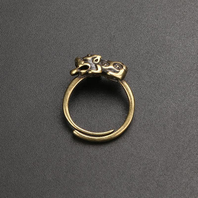 The Mighty Pixiu Wealth Ring - Buddha Walks Shop