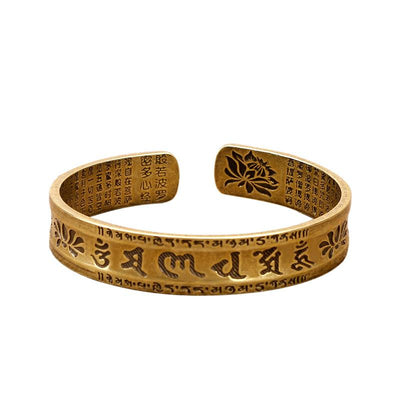 Six Character Great Bright Mantra Bracelet - Buddha Walks Shop