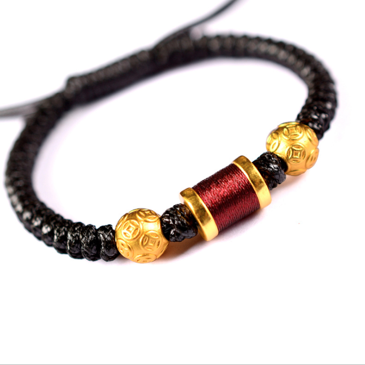 Feng Shui Coin Beads Money Bracelet  Limited Edition - Buddha Walks Shop