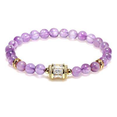 Natural Amethyst Healing Bracelet - Buddha Walks Shop