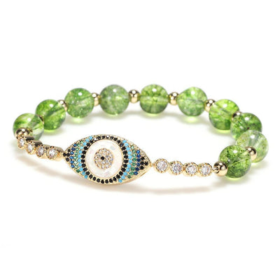Natural Peridot Abundance Bracelet - Buddha Walks Shop
