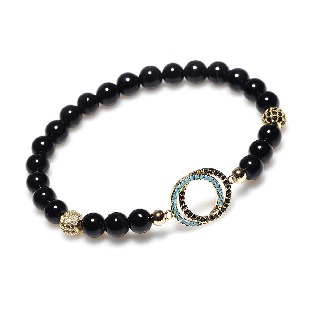 Black Obsidian Protection Bracelet - Buddha Walks Shop