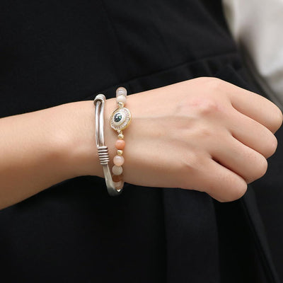 Sunstone Good Luck Bracelet - Buddha Walks Shop