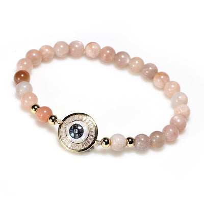 Sunstone Good Luck Bracelet - Buddha Walks Shop