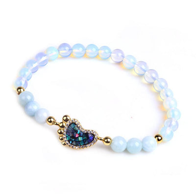 Good Luck &amp; Prosperity Opal Bracelet - Buddha Walks Shop