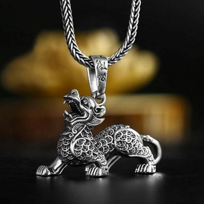 Feng Shui Pixiu Wealth Necklace - Buddha Walks Shop