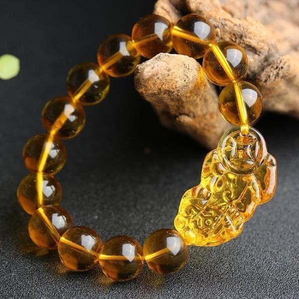 Pi Yao Citrine Wealth Bracelet - Buddha Walks Shop