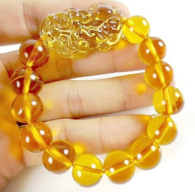 Pi Yao Citrine Wealth Bracelet - Buddha Walks Shop
