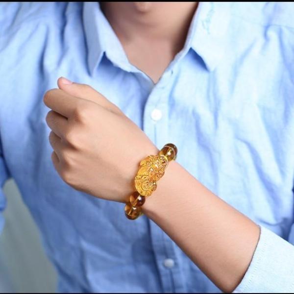 Pi Yao Citrine Wealth Bracelet - Buddha Walks Shop