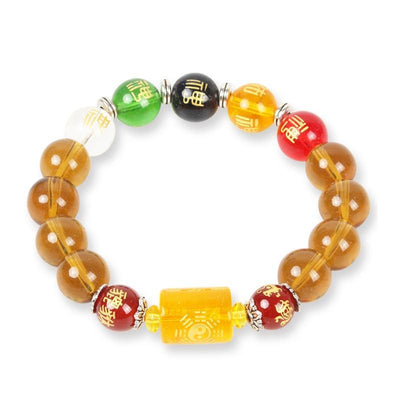 Citrine The God of Wealth Bracelet - Buddha Walks Shop