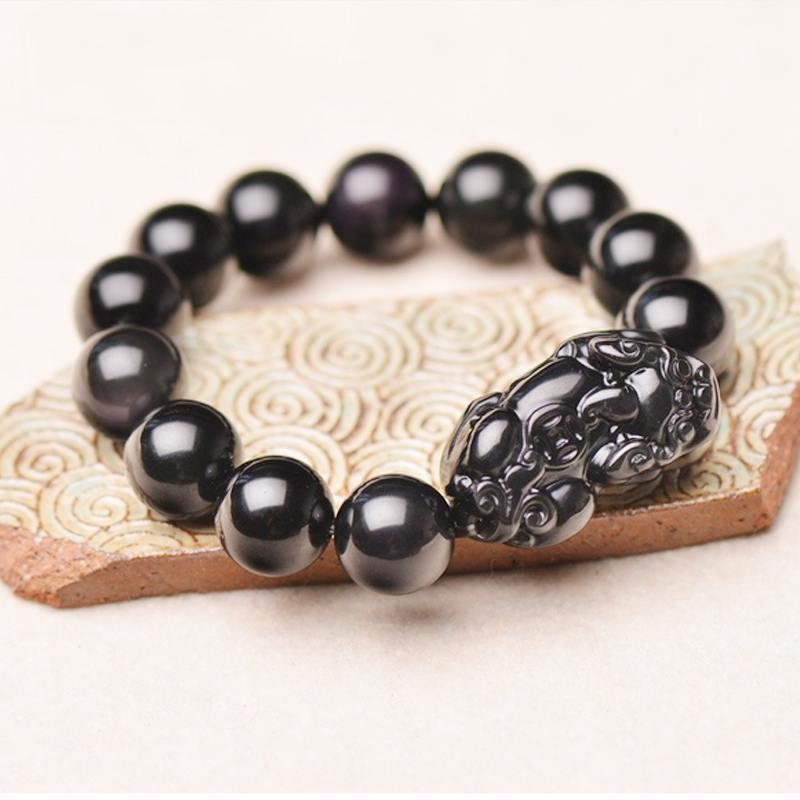 Pi Yao Obsidian Wealth Bracelet - Buddha Walks Shop